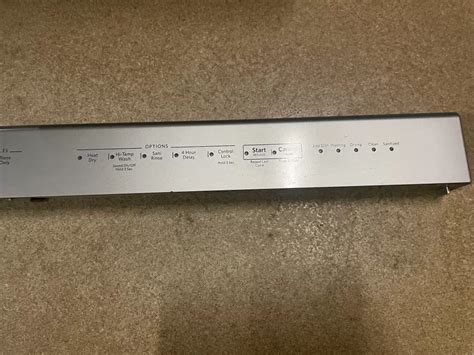 KitchenAid Dishwasher Control Panel に対する画像結果