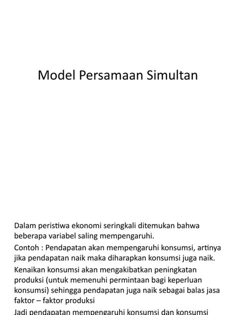 Image result for Flow Chart Model Persamaan Simultan