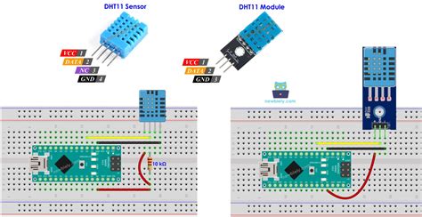 Image result for DHT11 Arduino Wiring-Diagram