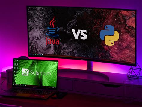 Image result for Compare Selenium in Python and Java