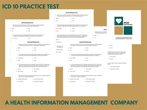 Image result for Practice Test for ICD-10 with Rationale