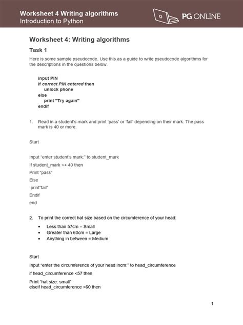 Write Algorithm Worksheets に対する画像結果