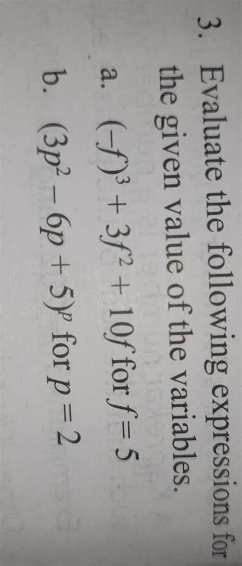 Toradh íomhá ar Evaluate the Function for the Given Value