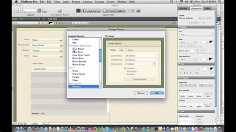 Image result for FileMaker Layout Template