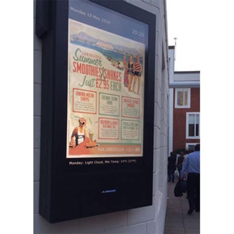 Afbeeldingsresultaten voor Outdoor Digital Menu Boards