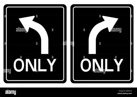 Image result for Left Straight Only Signs