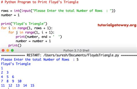 Image result for Fỏ Loop Trinanglepython
