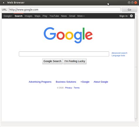 Image result for Qt Web Browser GUI
