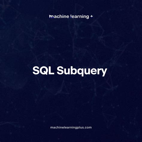 How to Write a Subquery in SQL に対する画像結果