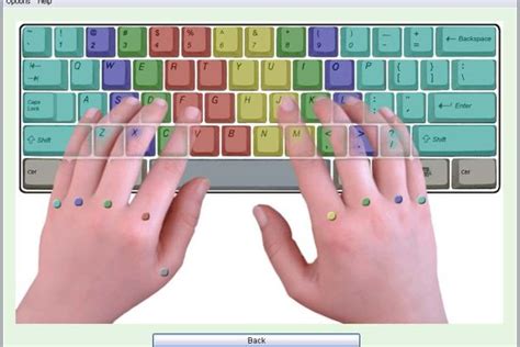 Toradh íomhá ar Touch Typing System