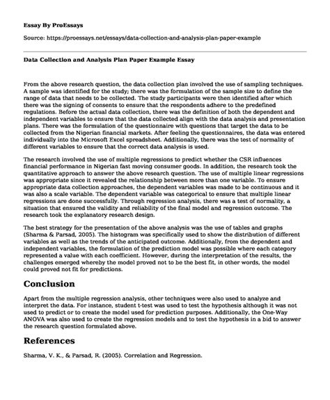 Data Collection Research Paper Example に対する画像結果