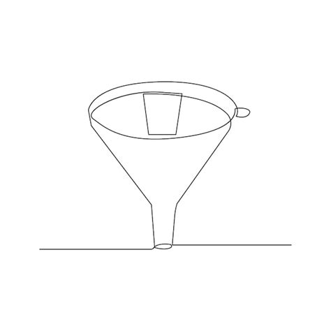 Image result for Funnel Line Drawing