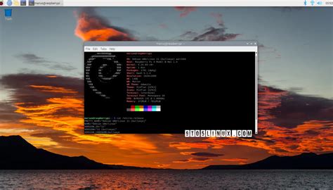 Toradh íomhá ar Raspberry Pi OS Window