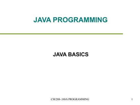 Toradh íomhá ar Java Basics PDF