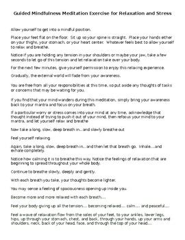 Printable Guided Morning Meditation Script కోసం చిత్ర ఫలితం