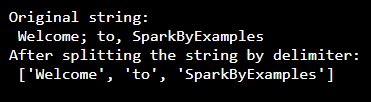 Image result for Split String in Python Based On Delimiter