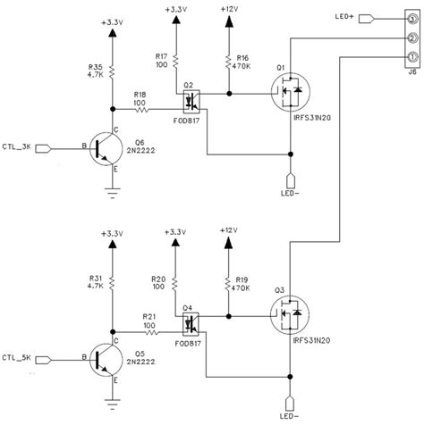 Toradh íomhá ar LED Display Module Schematic/Diagram