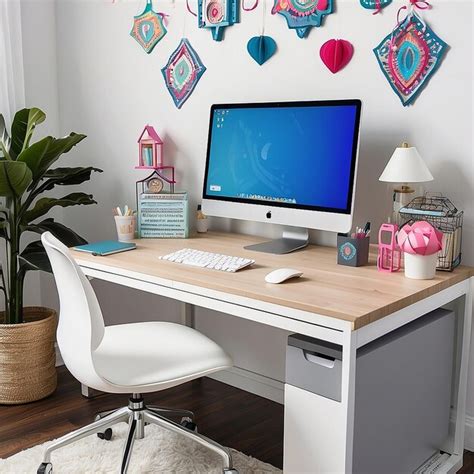 Image result for Computer Table Deco