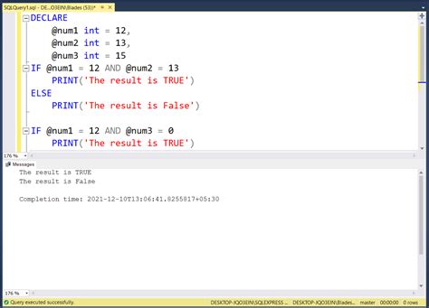 Toradh íomhá ar SQL Server Logical Operators