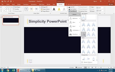 Text-Shadow PowerPoint に対する画像結果