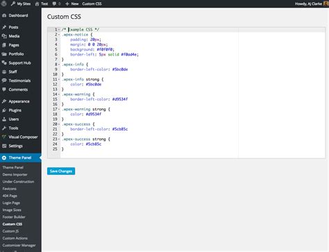 Afbeeldingsresultaten voor WordPress Custom CSS UI