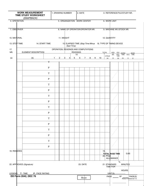 Time Study Form に対する画像結果