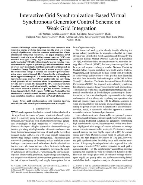 Generator Synchronization に対する画像結果