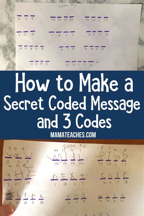 Image result for Develop a Secret Code