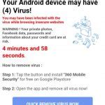 Toradh íomhá ar Android Phone Virus