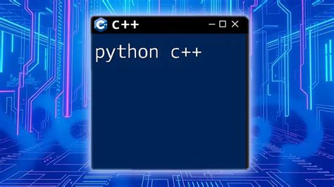 Toradh íomhá ar Python Programs in C++