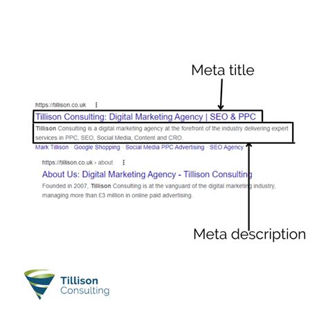 Search Engine Meta Description に対する画像結果