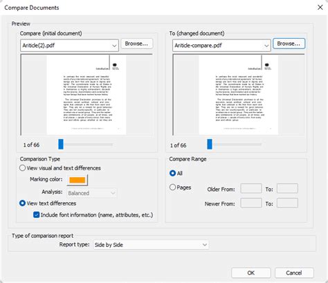 Image result for PDF Comparison UI