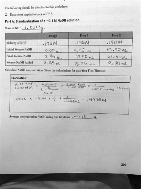 Titration Problems Worksheet に対する画像結果