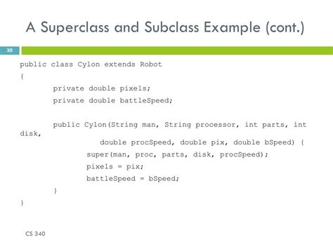 Image result for Superclass and Subclass Example