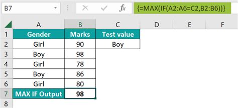 Max Function Excel に対する画像結果