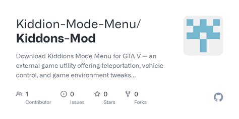 GitHub - Kiddion-Mode-Menu/Kiddons-Mod: Download Kiddions Mode Menu for ...