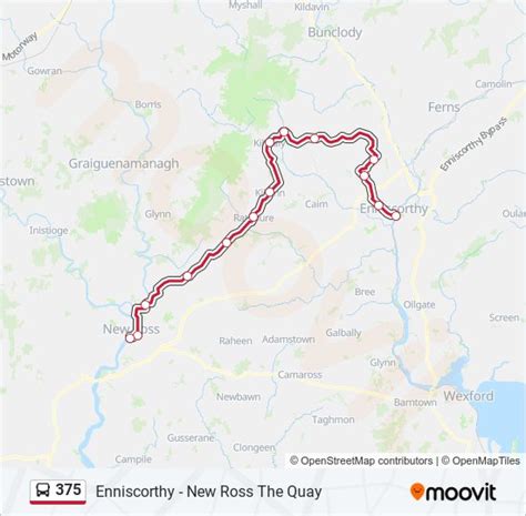 Résultat d’images pour 375 Bus Route Map