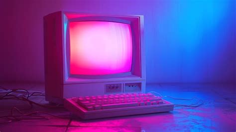 Image result for 80s Computer with Blue Screen
