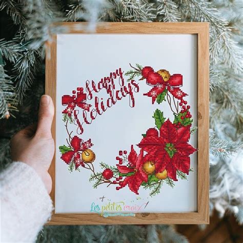 "Christmas Wreath" | Cross Stitch Pattern
