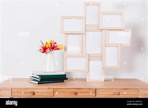 Image result for How to Stack Picture Frames Storage