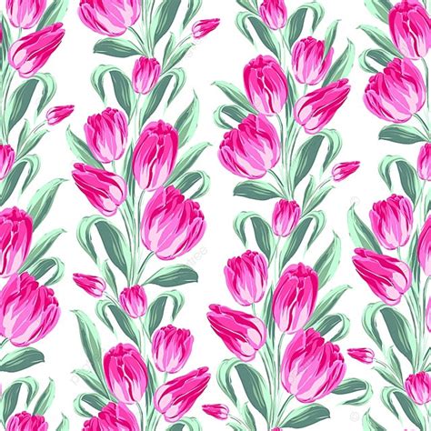 Image result for Spring Tulips Pattern Wallpaper