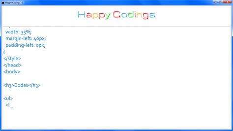 Image result for HTML Codes Left