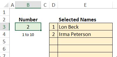 Exel Random Names に対する画像結果
