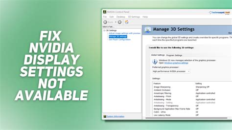 NVIDIA Control Panel Display Settings に対する画像結果