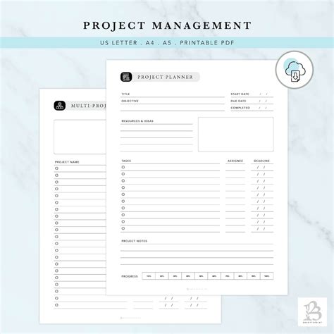Image result for Project Management Printable Template