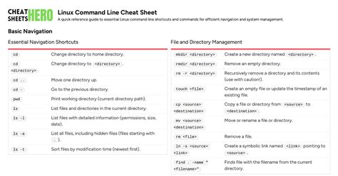 Image result for Command Line Linux How to Install Sheet Cheat