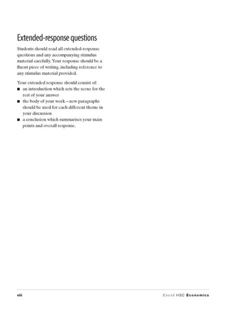 Excel Study Guide HSC Economics に対する画像結果