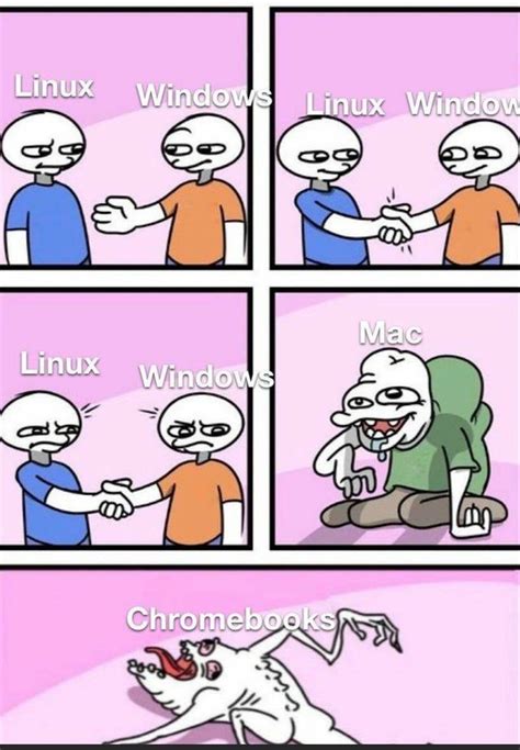 Image result for Mac/PC Linux Meme