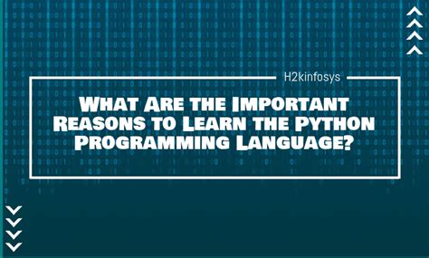 Image result for Importance of Python Programming by Sundra P