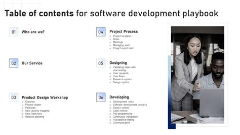 Software Development Table of Work に対する画像結果